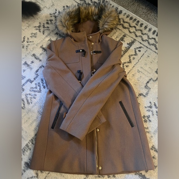 EUC COLE HAAN SIGNATURE WOOL COAT SZ 10! - Picture 4 of 11